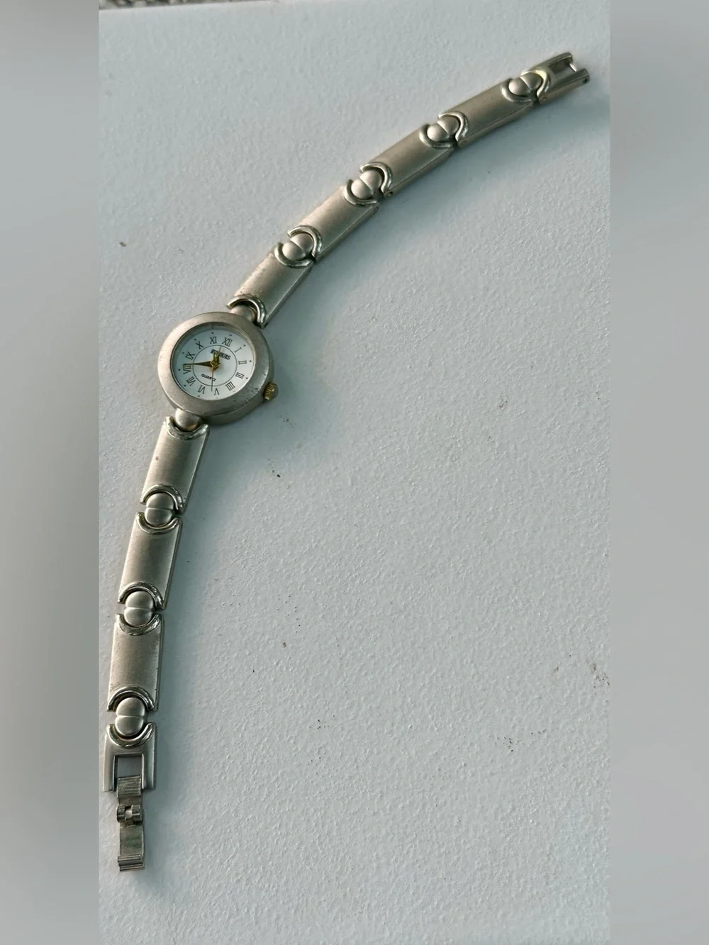 Silver-Tone Women's Bracelet Watch